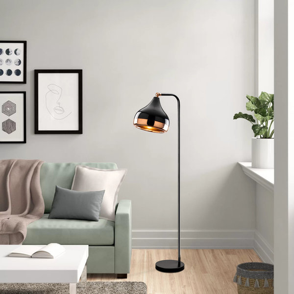 opviq Luminara CopperGlow Floor Lamp | Opviq