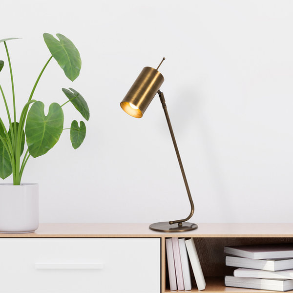 Opviq Luminara CopperGlow Table Lamp | Opviq