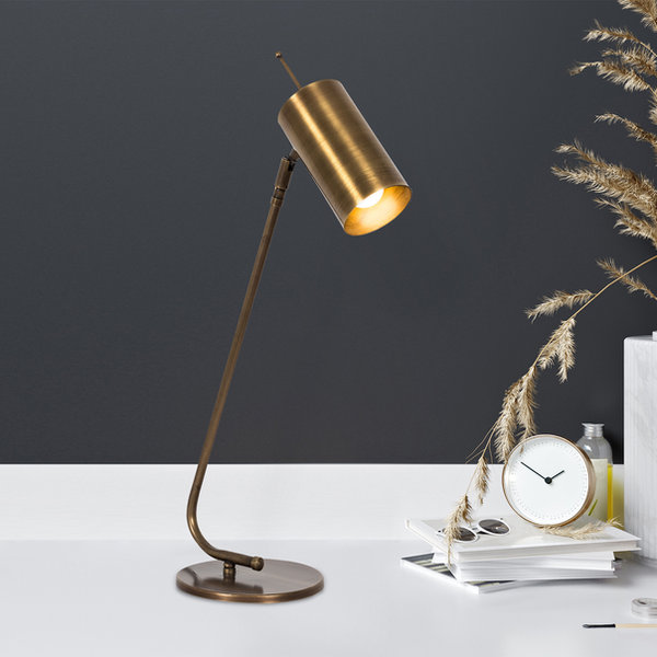 opviq Luminara CopperGlow Table Lamp | Opviq