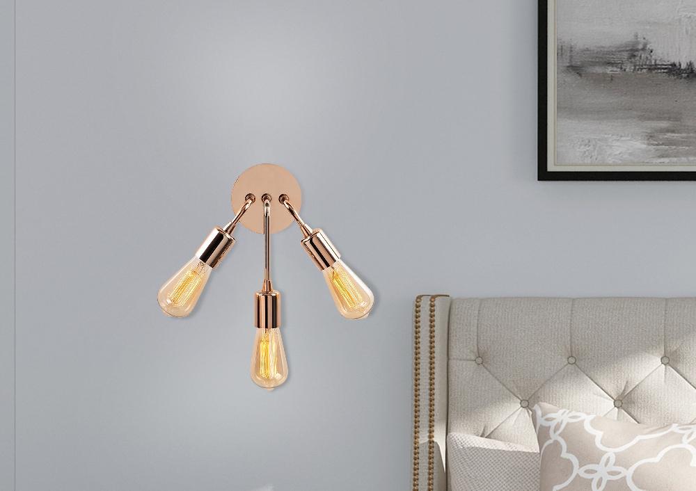Opviq Luminara CopperGlow Wall Sconce | Opviq
