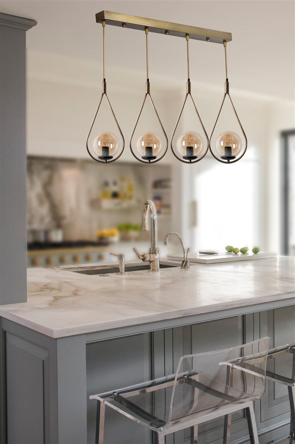 opviq Luminara CopperScape Chandelier | Opviq