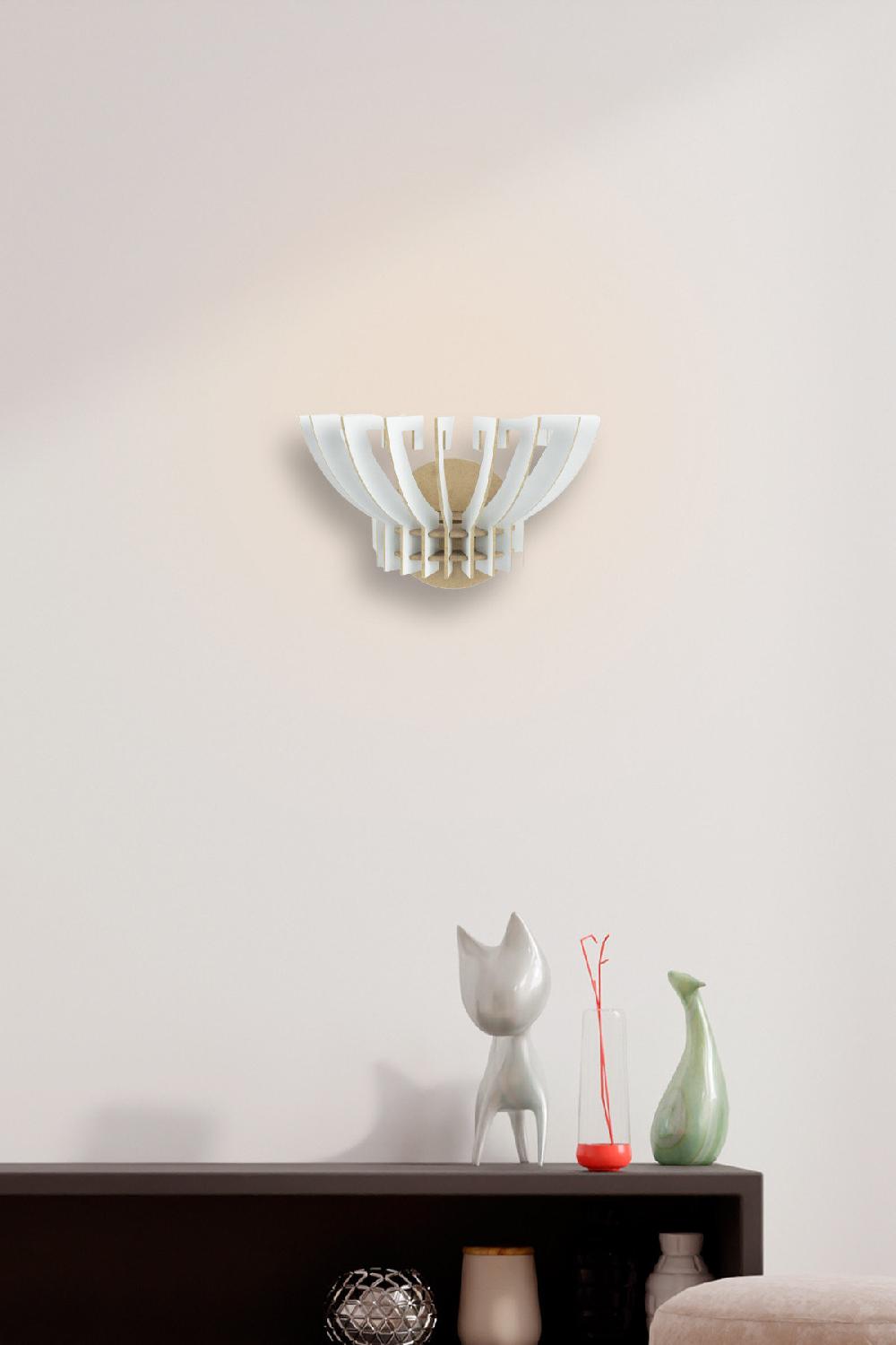 opviq Luminara CrownGlow Wall Sconce | Opviq