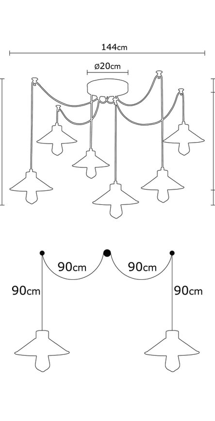 Opviq Luminara DreamSphere Chandelier | Opviq