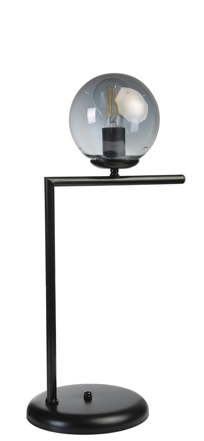 Opviq Luminara FumeGlow Metal Table Lamp | Opviq