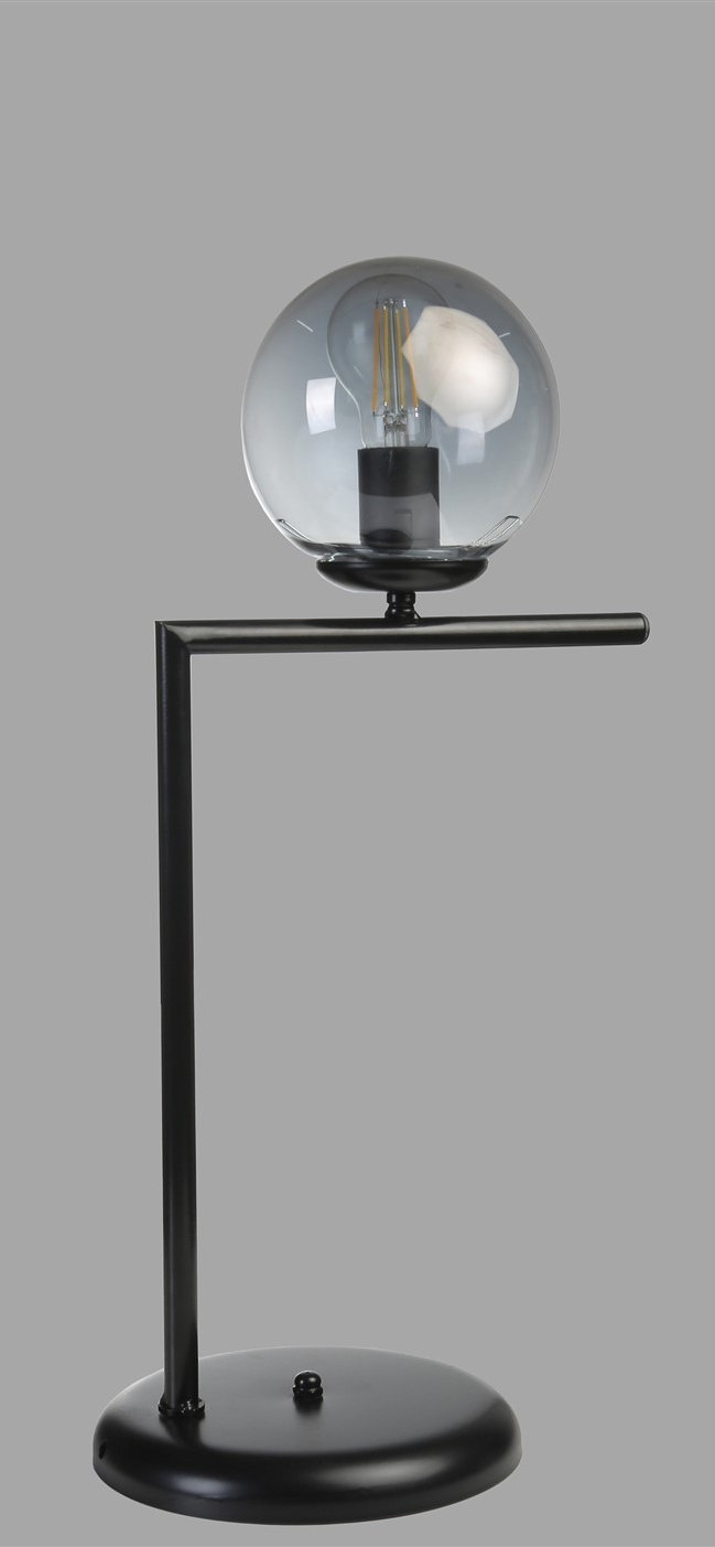 Opviq Luminara FumeGlow Metal Table Lamp | Opviq