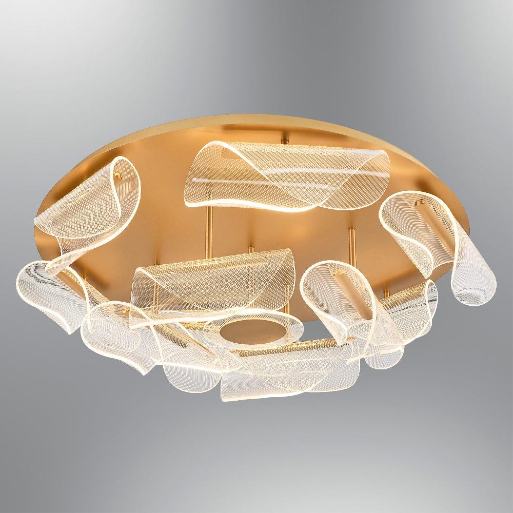 opviq Luminara Gilded Glow Chandelier | Opviq
