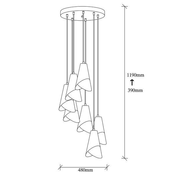 Opviq Luminara GlamourChic Chandelier | Opviq