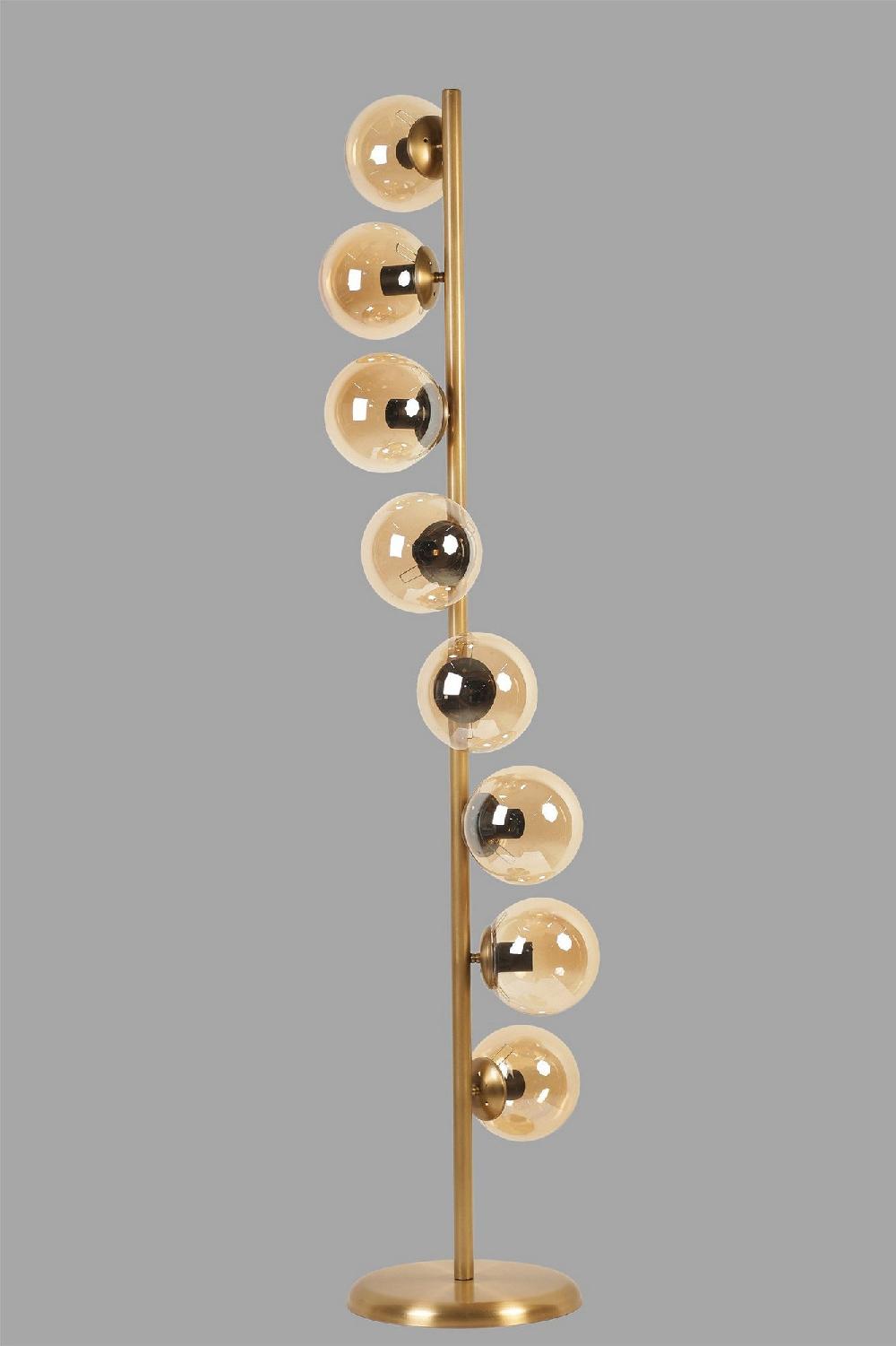 Opviq Luminara GleamSphere Floor Lamp | Opviq