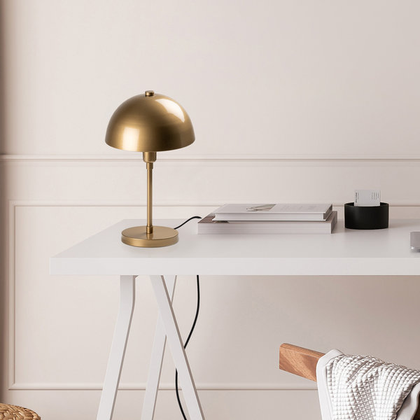 Opviq Luminara Glint: Metal Elegance Lamp | Opviq