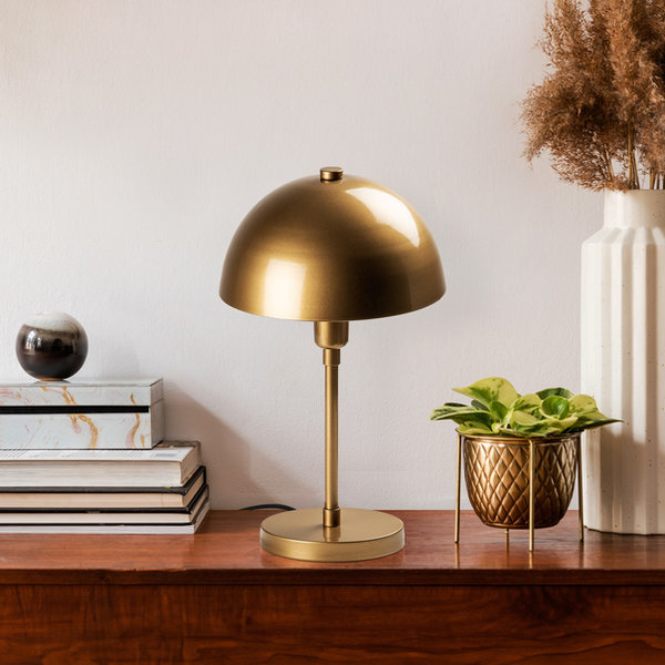 Opviq Luminara Glint: Metal Elegance Lamp | Opviq