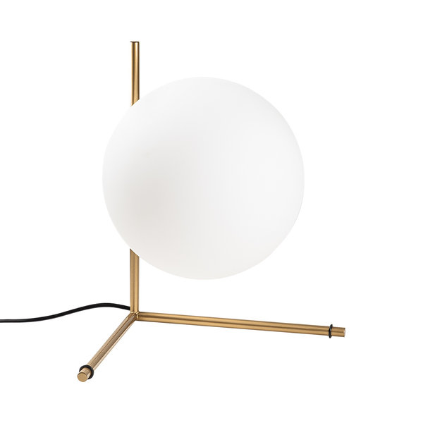 Opviq Luminara Glint: Sleek Metal Table Lamp | Opviq