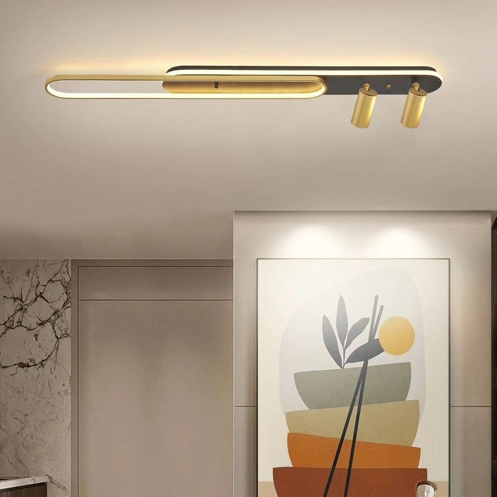 opviq Luminara Glint: Sleek Metal Wall Light | Opviq