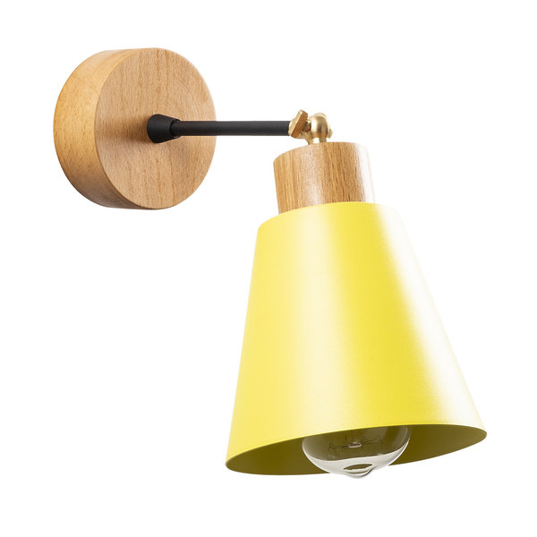 Opviq Luminara Glow: Yellow Metal Haven Lamp | Opviq