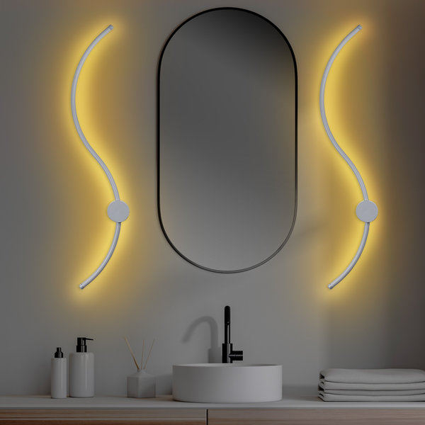 Opviq Luminara GreyGlow Wall Sconce | Opviq