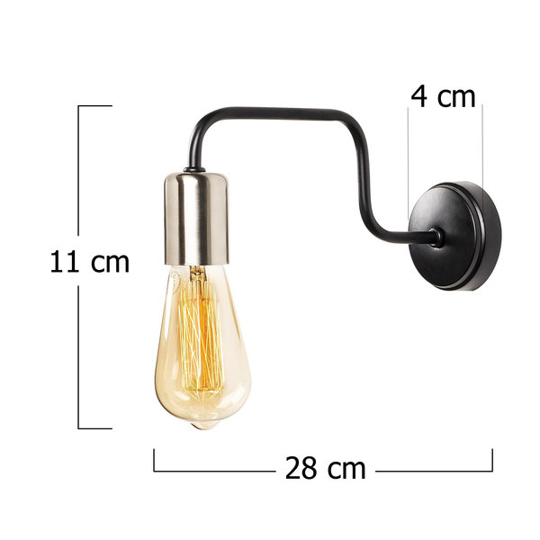 Opviq Luminara IronGlow Wall Sconce | Opviq
