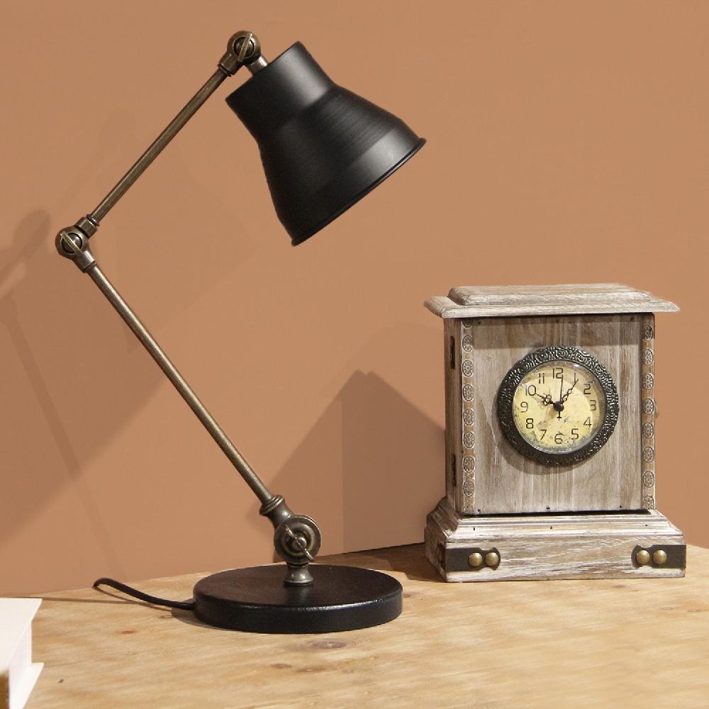 opviq Luminara Luxe: Antique Metal Glow Lamp | Opviq