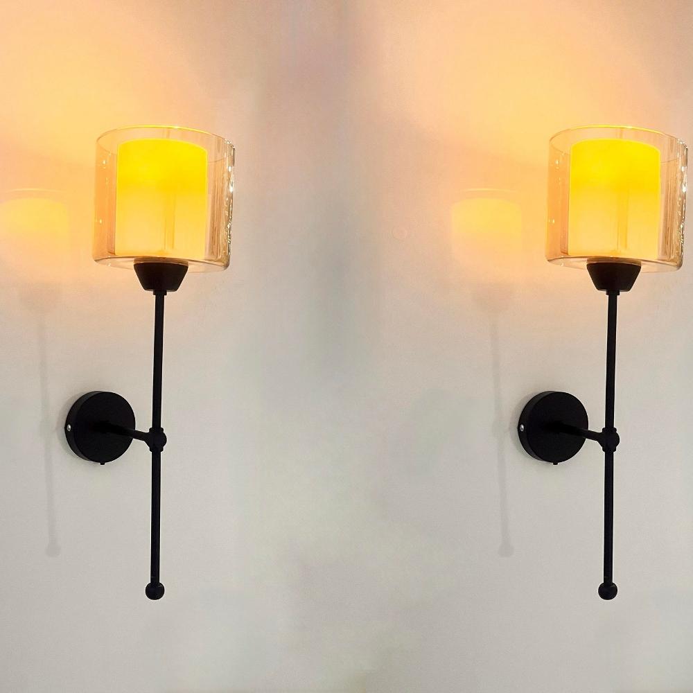 Opviq Luminara Luxe: Chic Metal Wall Glow | Opviq