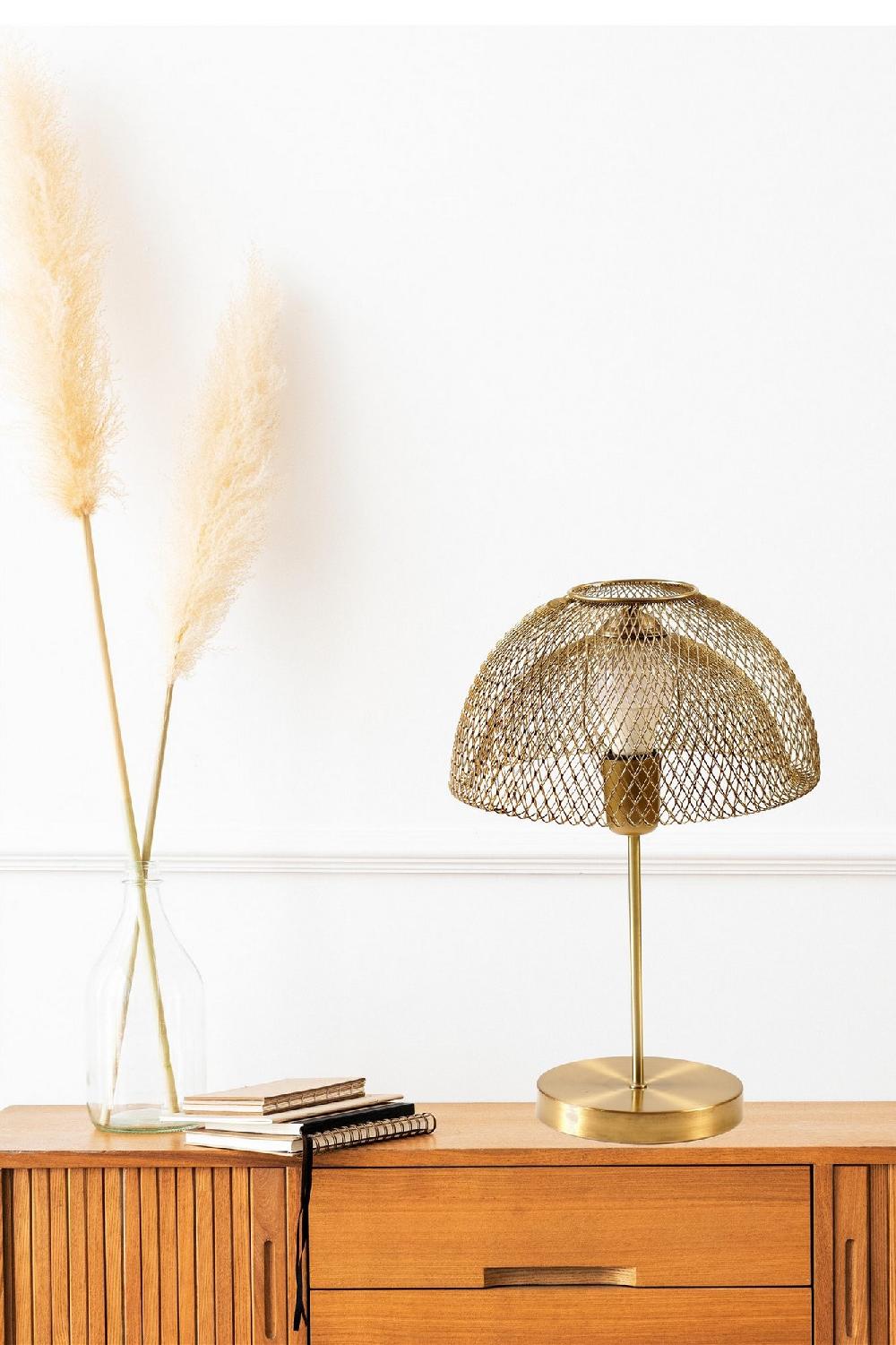 opviq Luminara MetalGlow Table Lamp | Opviq