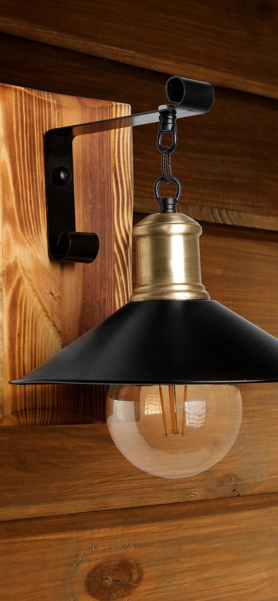 opviq Luminara Mystique: The Metal & Wood Glow | Opviq