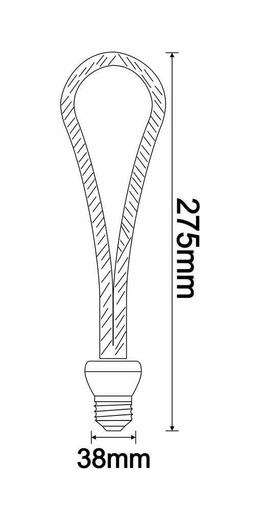 Opviq Luminara Noir 3.5W AmberGlow LED Bulb | Opviq