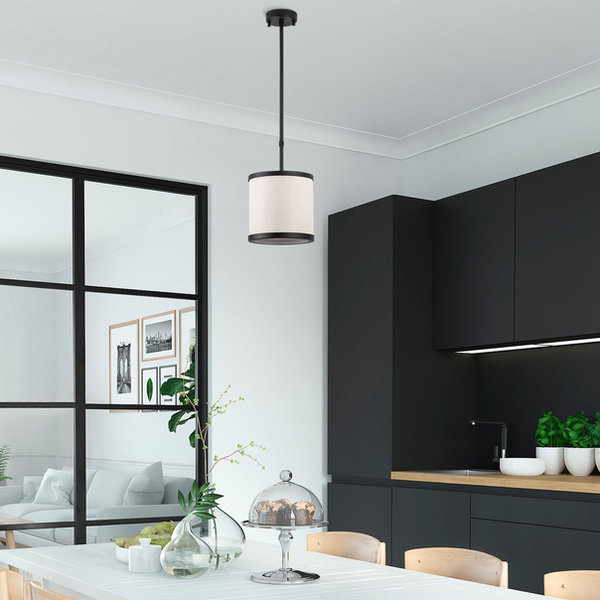 opviq Luminara Noir & Blanc Chandelier | Opviq