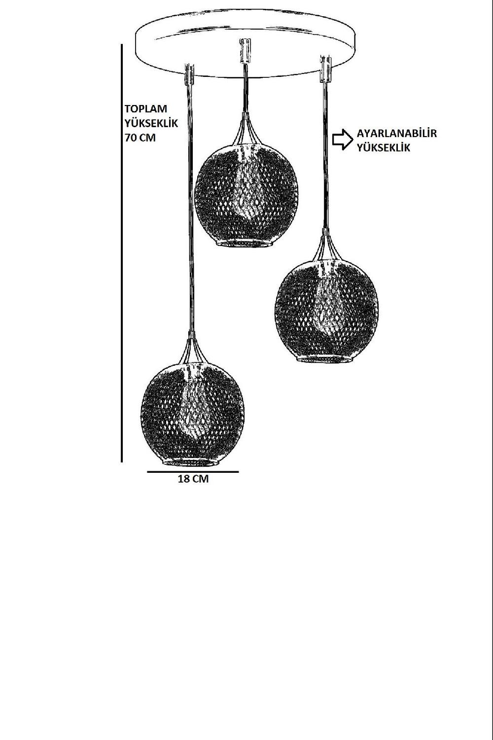 Opviq Luminara Noir Elegance Chandelier | Opviq