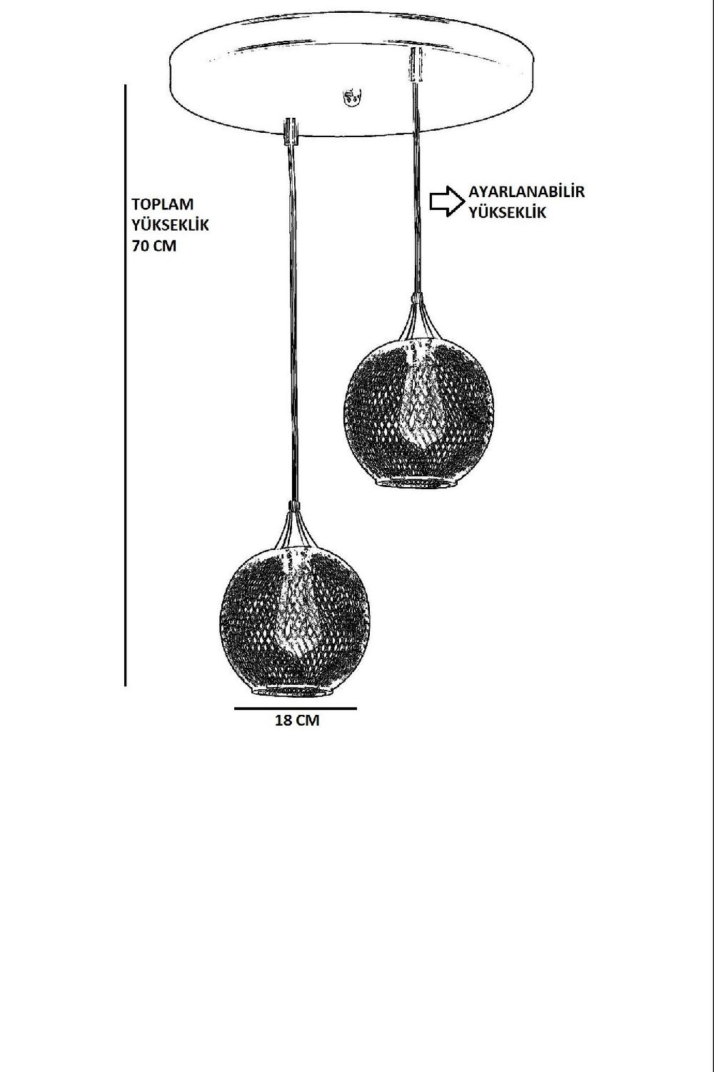 Opviq Luminara Noir Elegance Chandelier | Opviq