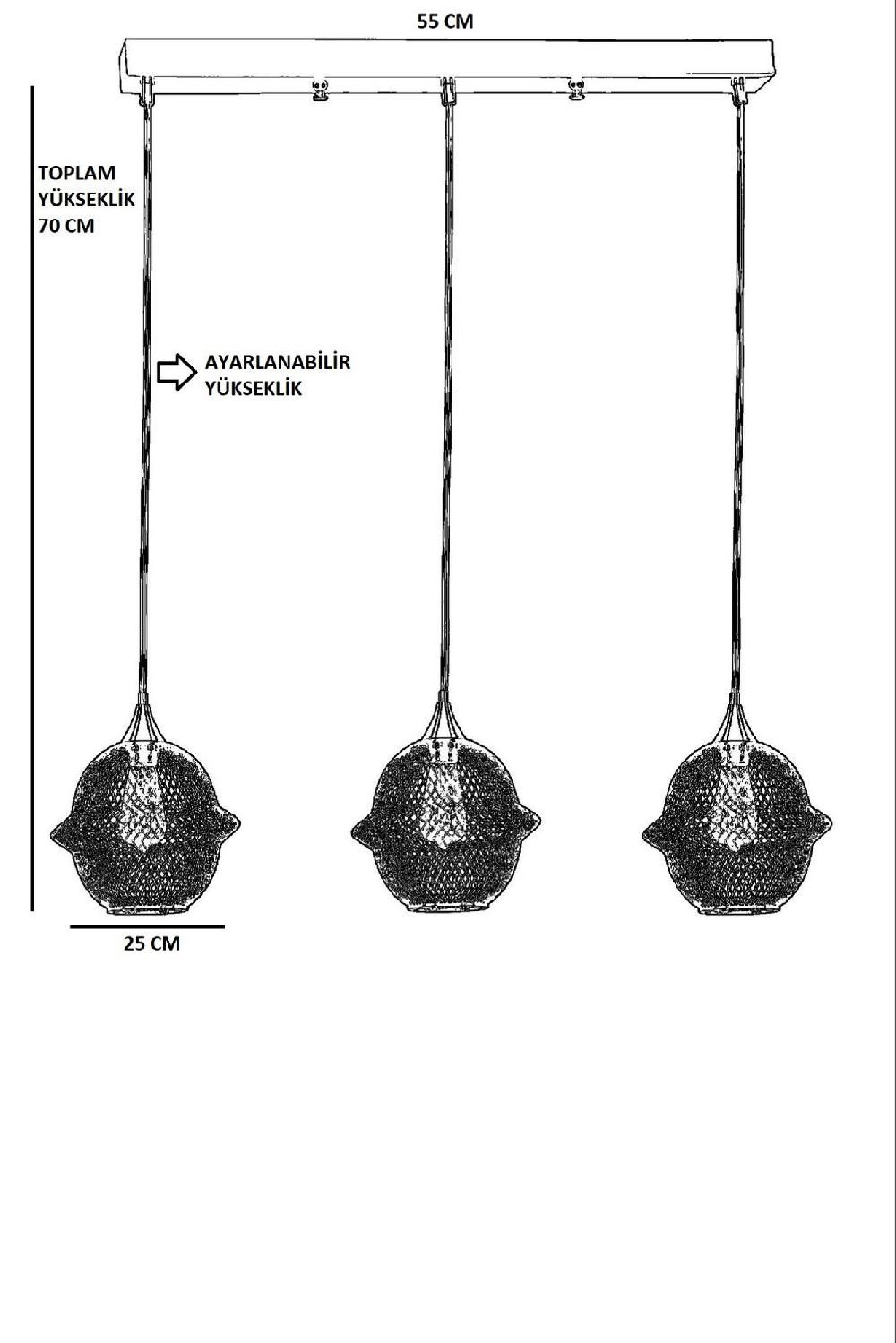 Opviq Luminara Noir Elegance Chandelier | Opviq