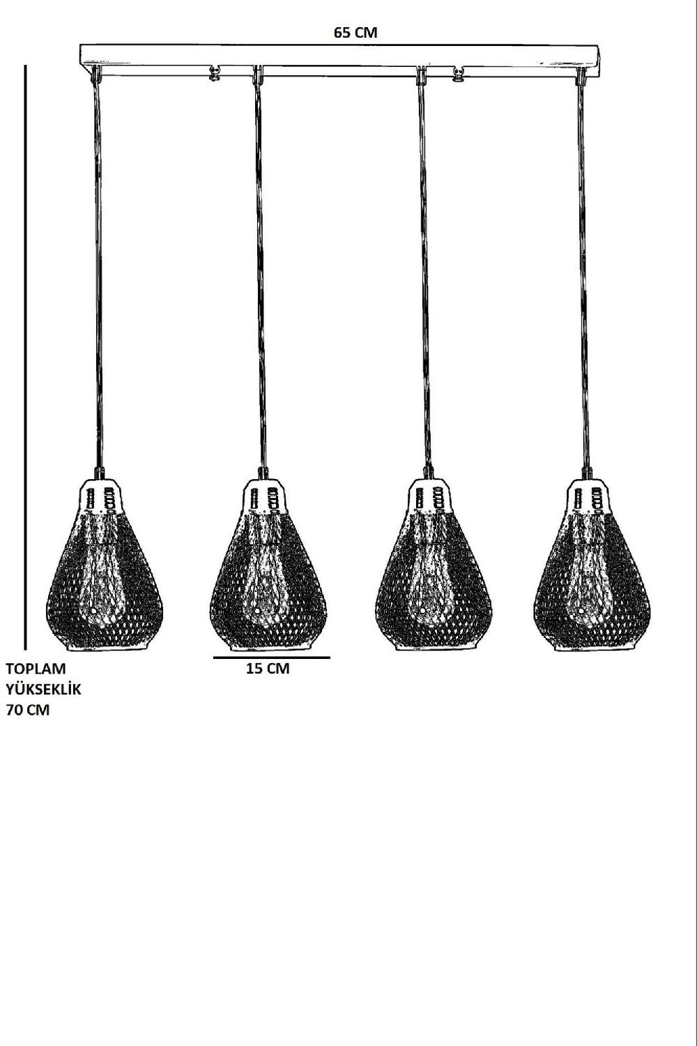 Opviq Luminara Noir Elegance Chandelier | Opviq