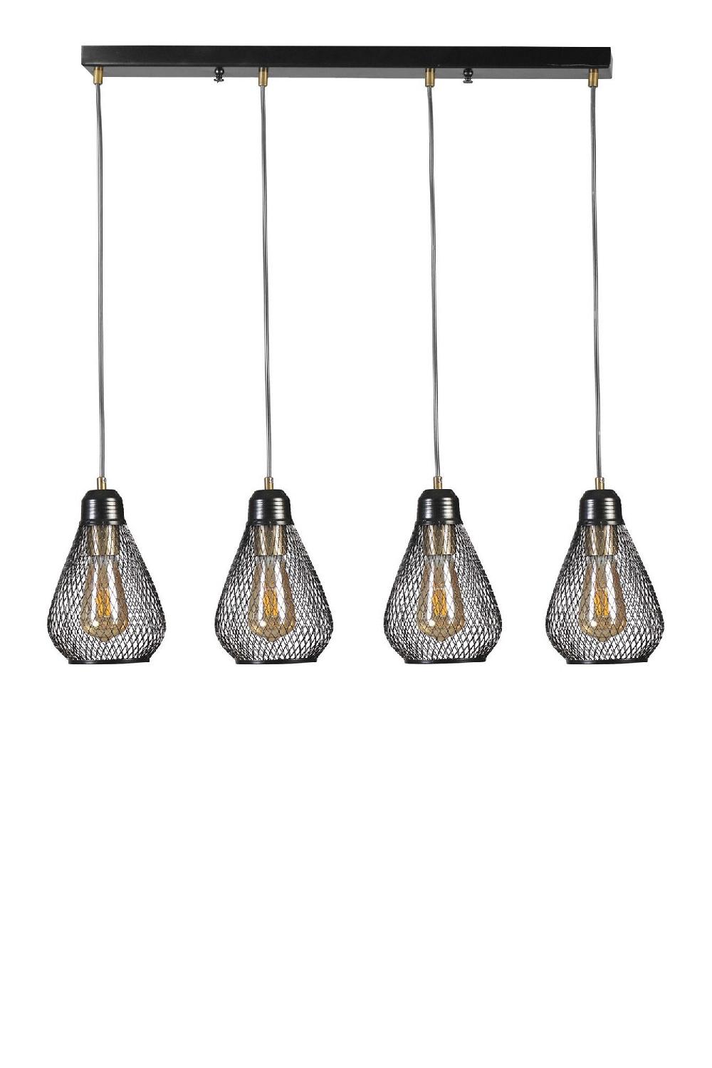 opviq Luminara Noir Elegance Chandelier | Opviq