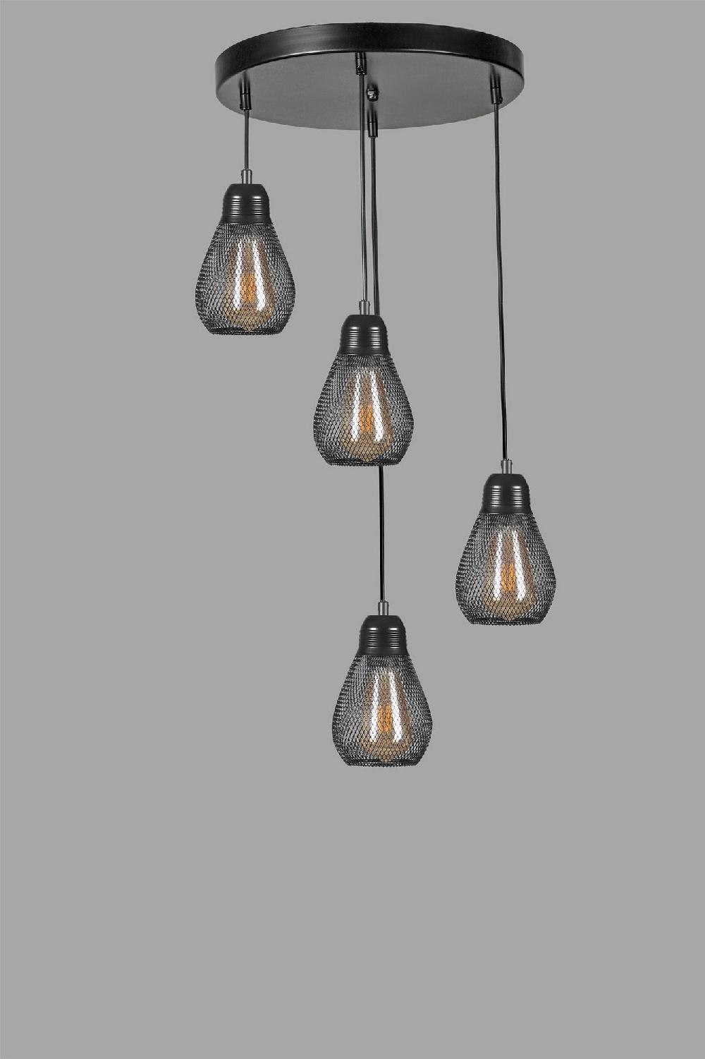 Opviq Luminara Noir: Elegance In Metal Light | Opviq