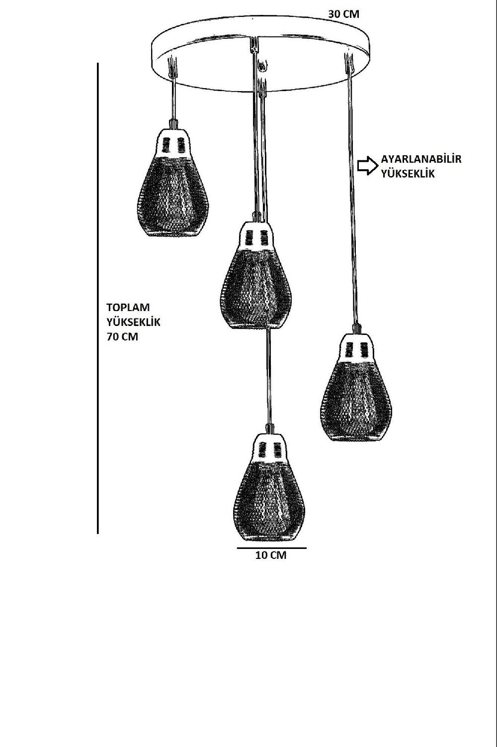 Opviq Luminara Noir: Elegance In Metal Light | Opviq