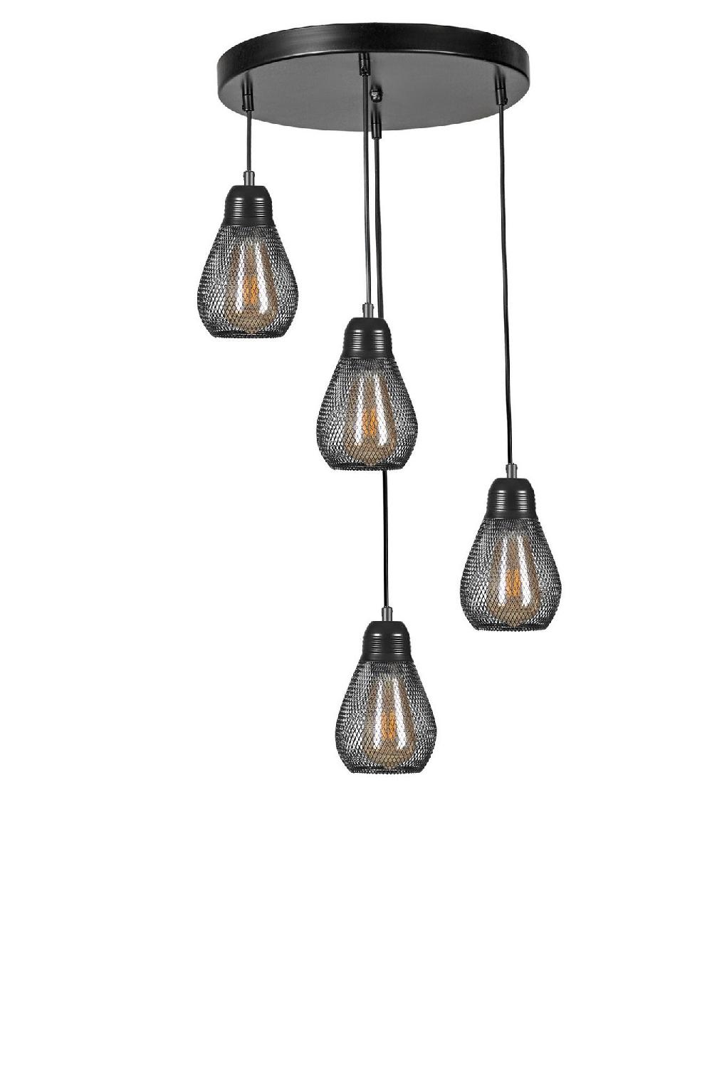 Opviq Luminara Noir: Elegance In Metal Light | Opviq