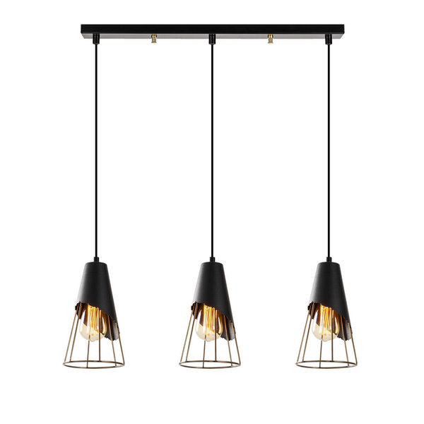 Opviq Luminara Noir Industrial Chandelier | Opviq