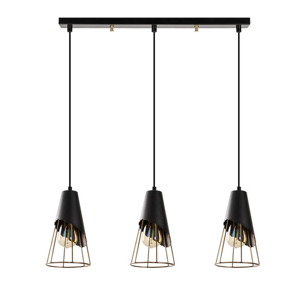 Opviq Luminara Noir Industrial Chandelier | Opviq