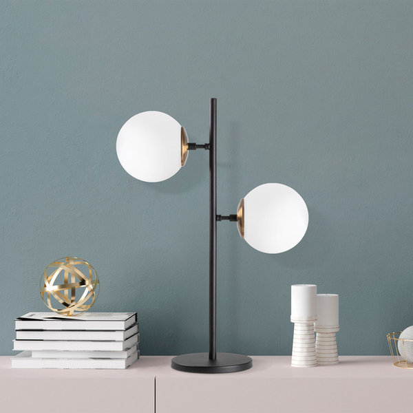 opviq Luminara Noir: Industrial Elegance Lamp | Opviq