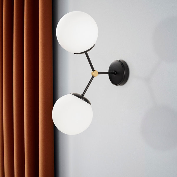 Opviq Luminara Noir: Modern Glow Wall Lamp | Opviq