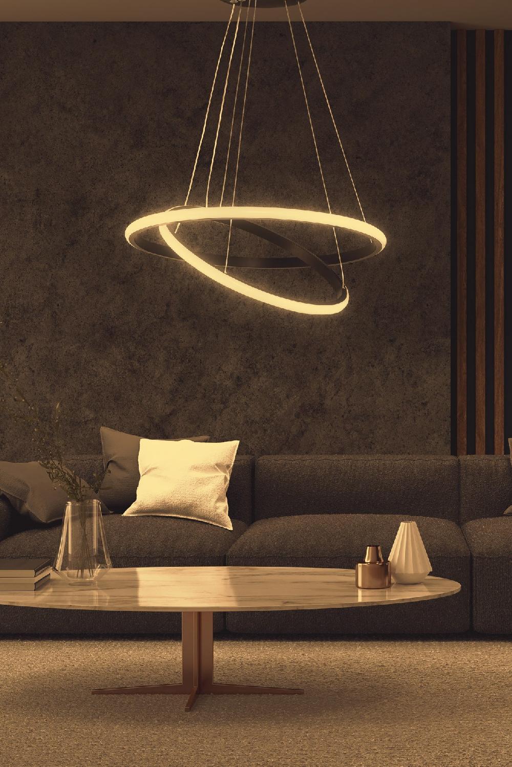 opviq Luminara Noir: The Elegance Chandelier | Opviq