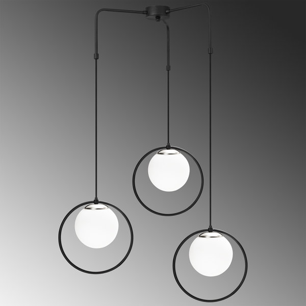 Opviq Luminara NoirWave Chandelier | Opviq
