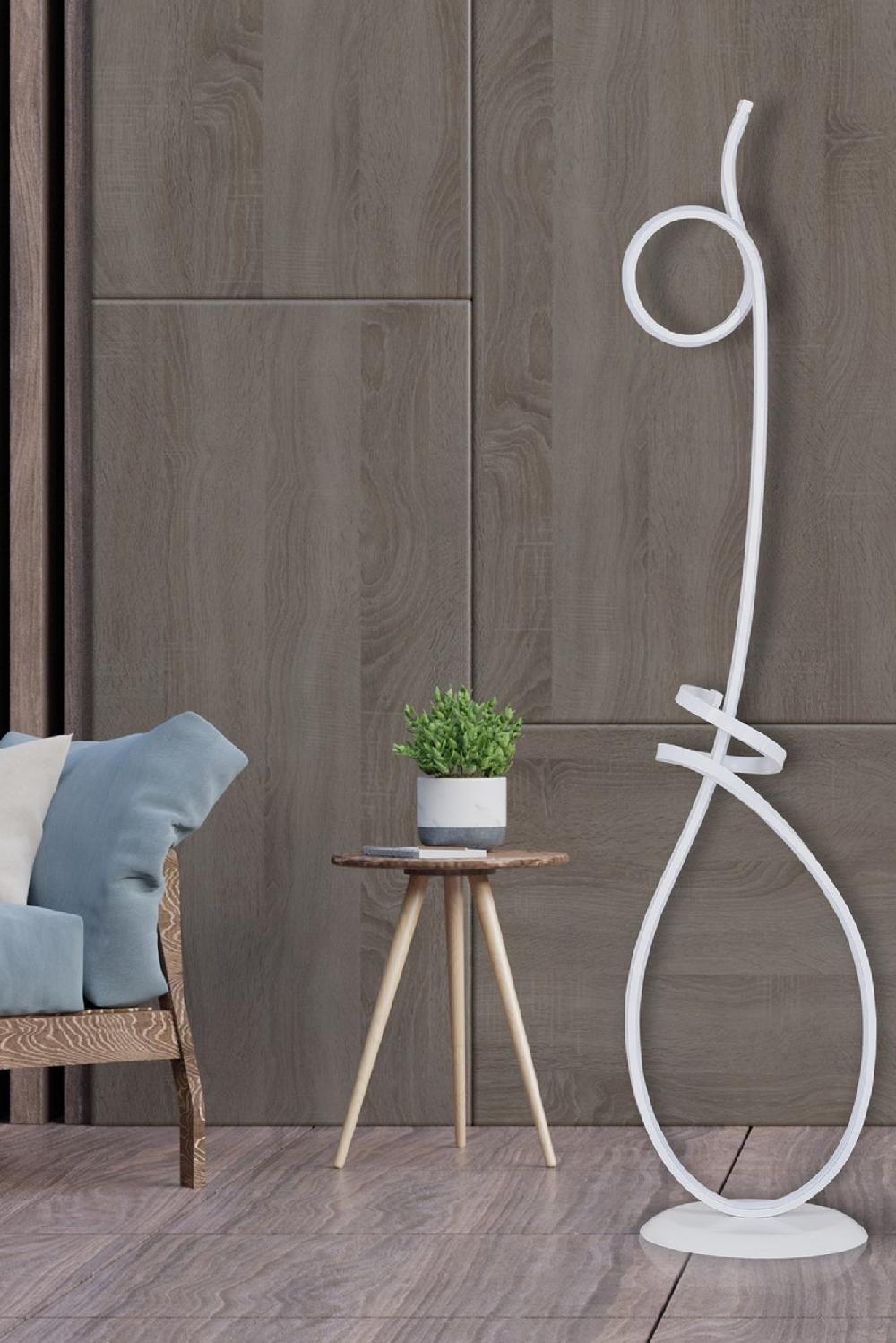 Opviq Luminara Nova: Pure Elegance Floor Lamp | Opviq