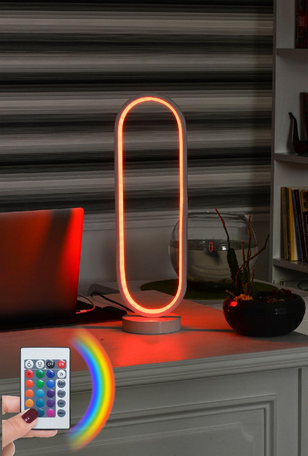 Opviq Luminara Nuvia: ColorGlow Remote Lamp | Opviq