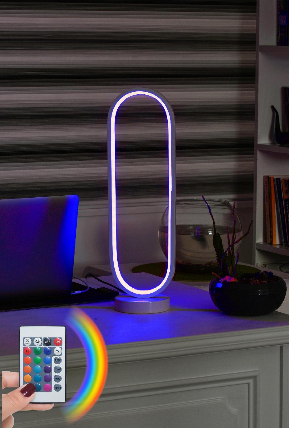 Opviq Luminara Nuvia: ColorGlow Remote Lamp | Opviq