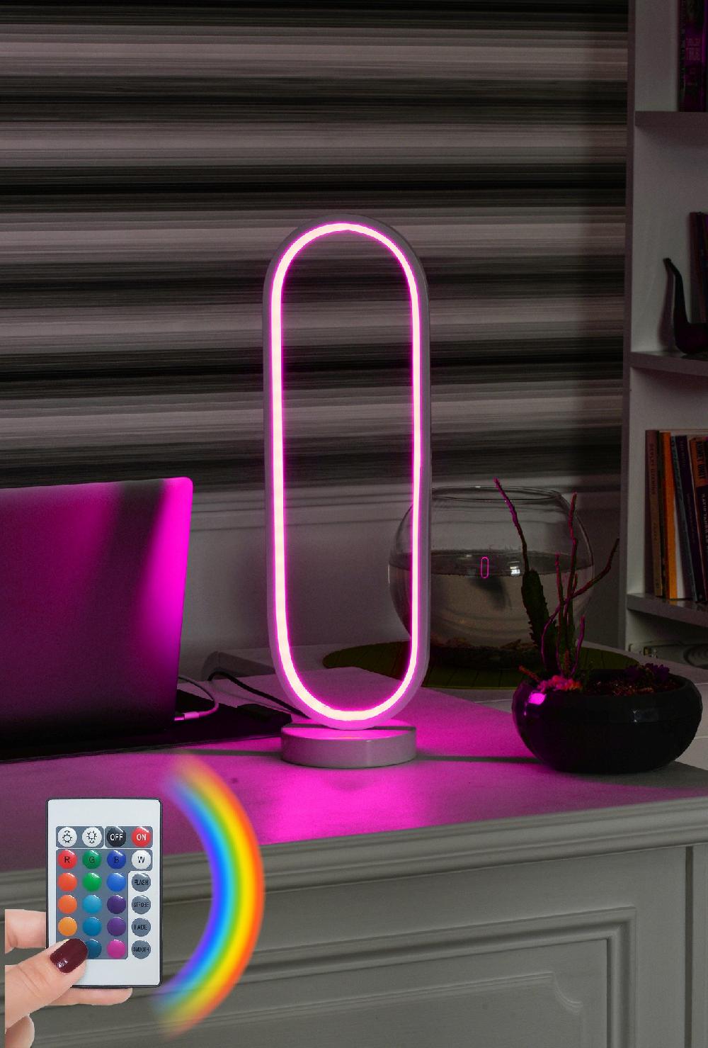 opviq Luminara Nuvia: ColorGlow Remote Lamp | Opviq
