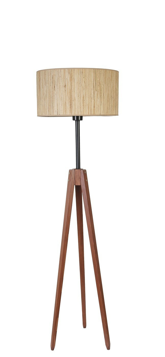 Opviq Luminara OakWalnut Elegance Floor Lamp | Opviq