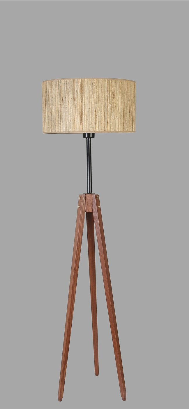 Opviq Luminara OakWalnut Elegance Floor Lamp | Opviq
