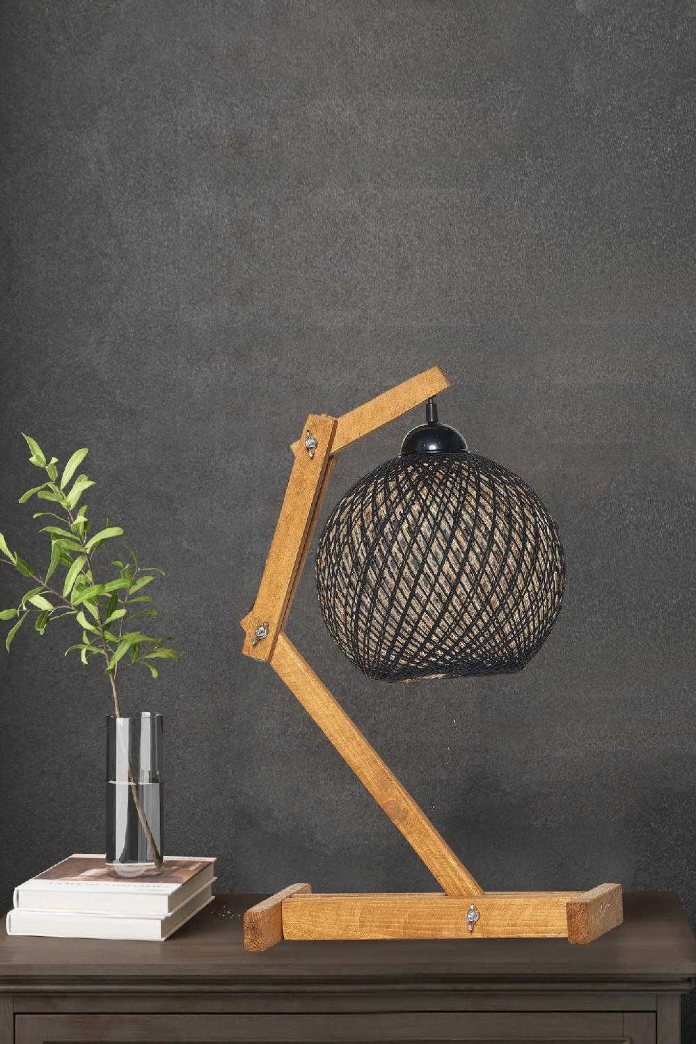 opviq Luminara PineGlow Chandelier Lamp | Opviq