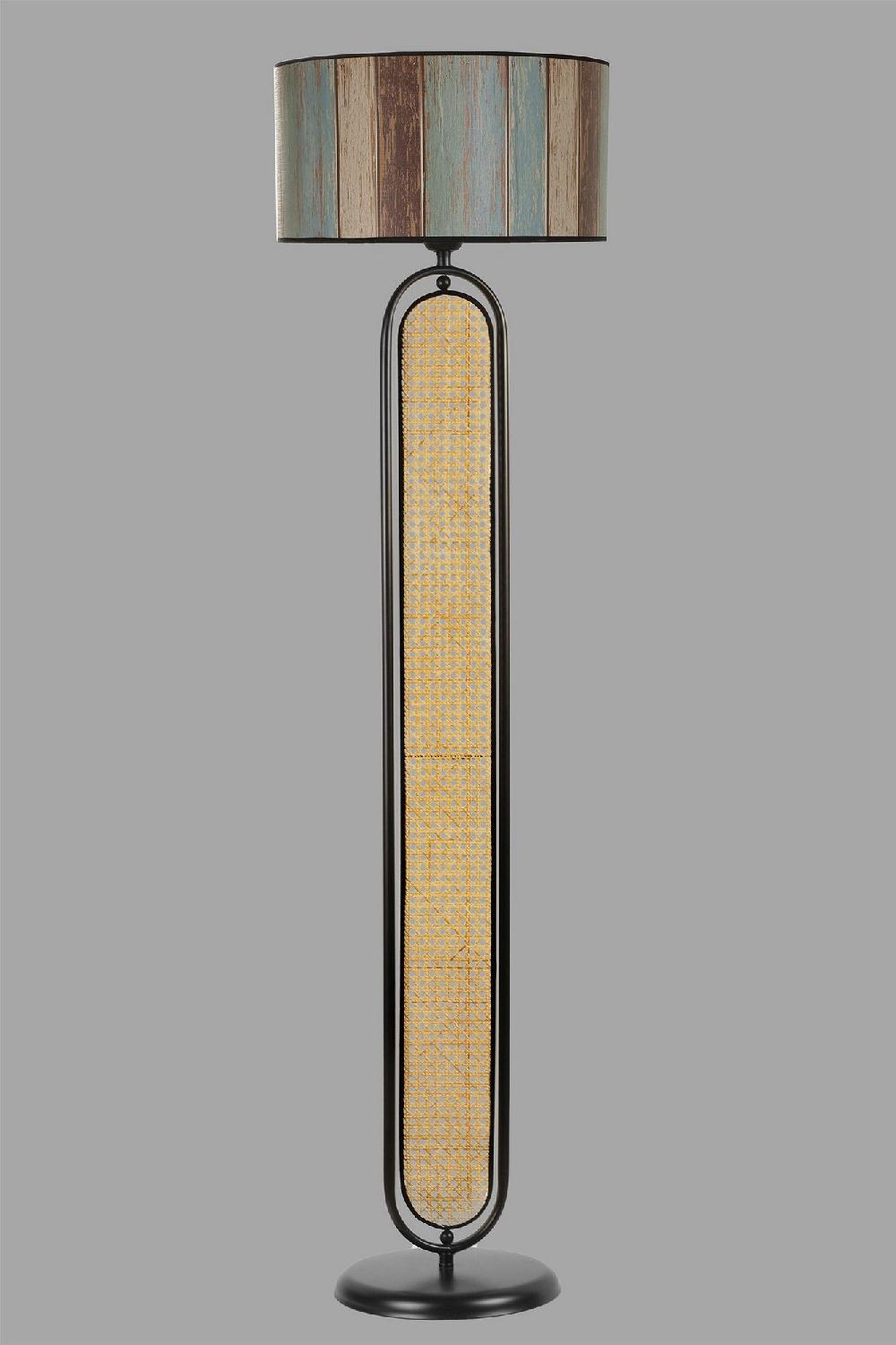 Opviq Luminara RattanGlow Floor Lamp | Opviq