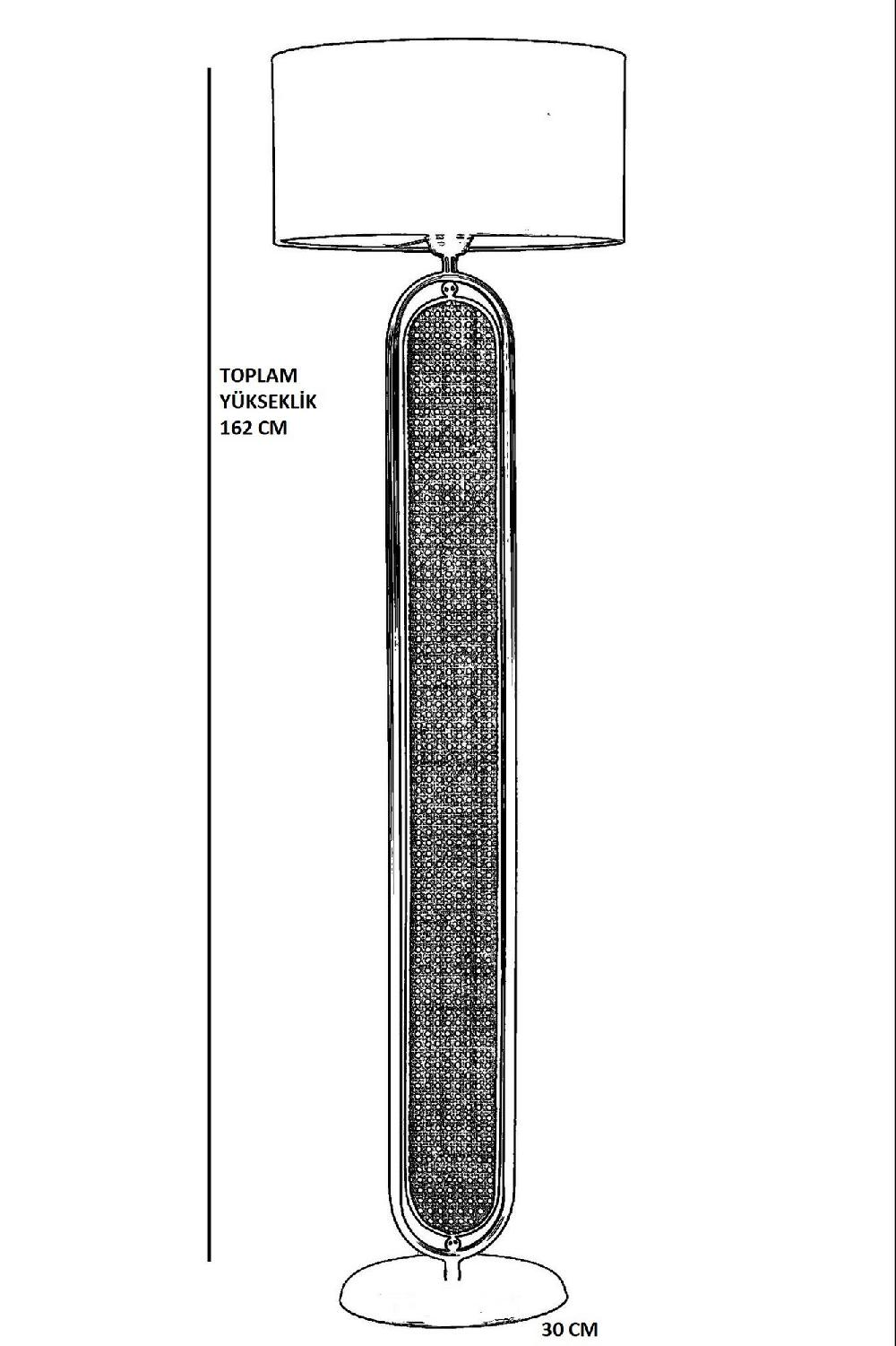 Opviq Luminara RattanGlow Floor Lamp | Opviq