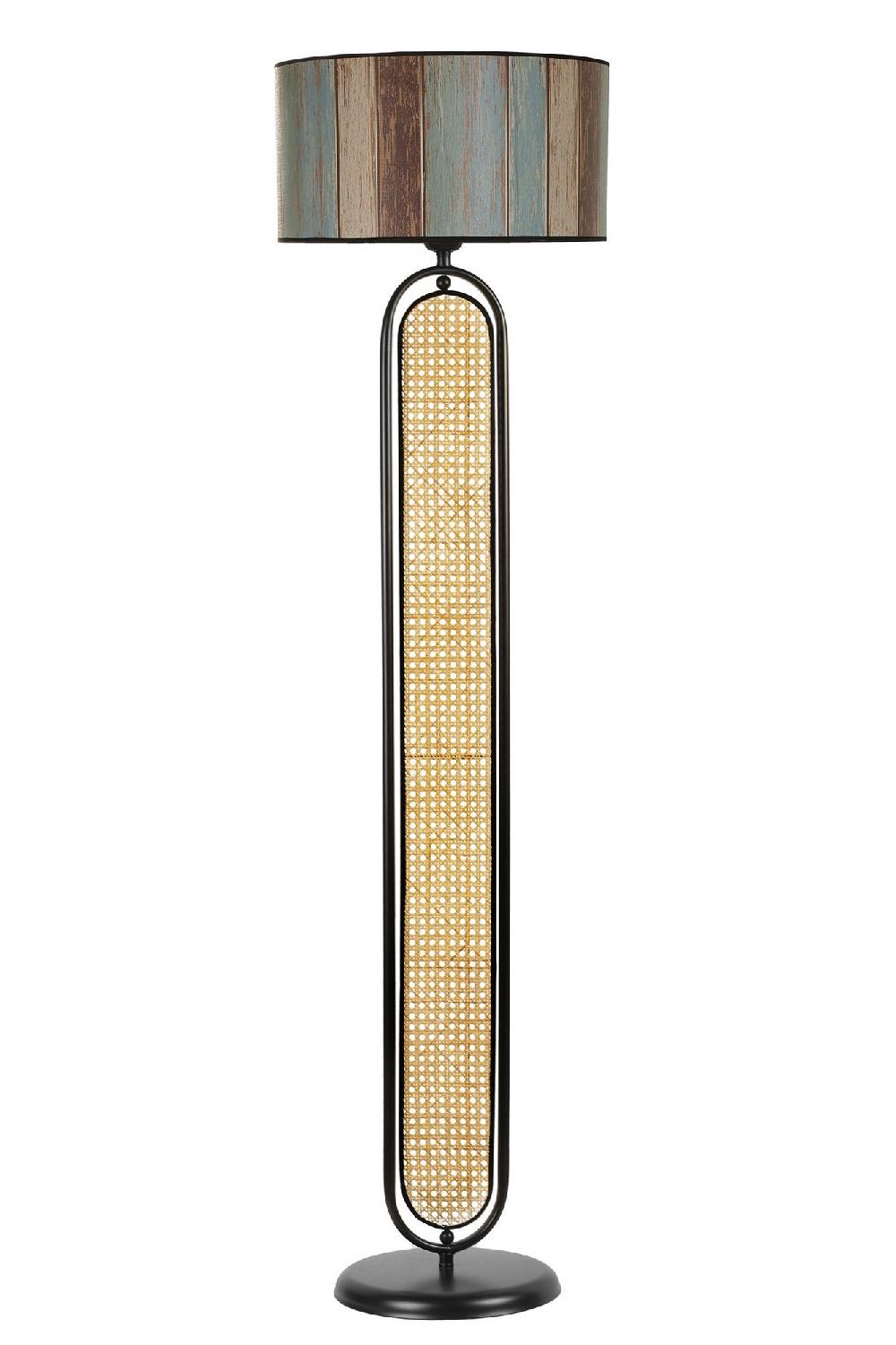 opviq Luminara RattanGlow Floor Lamp | Opviq