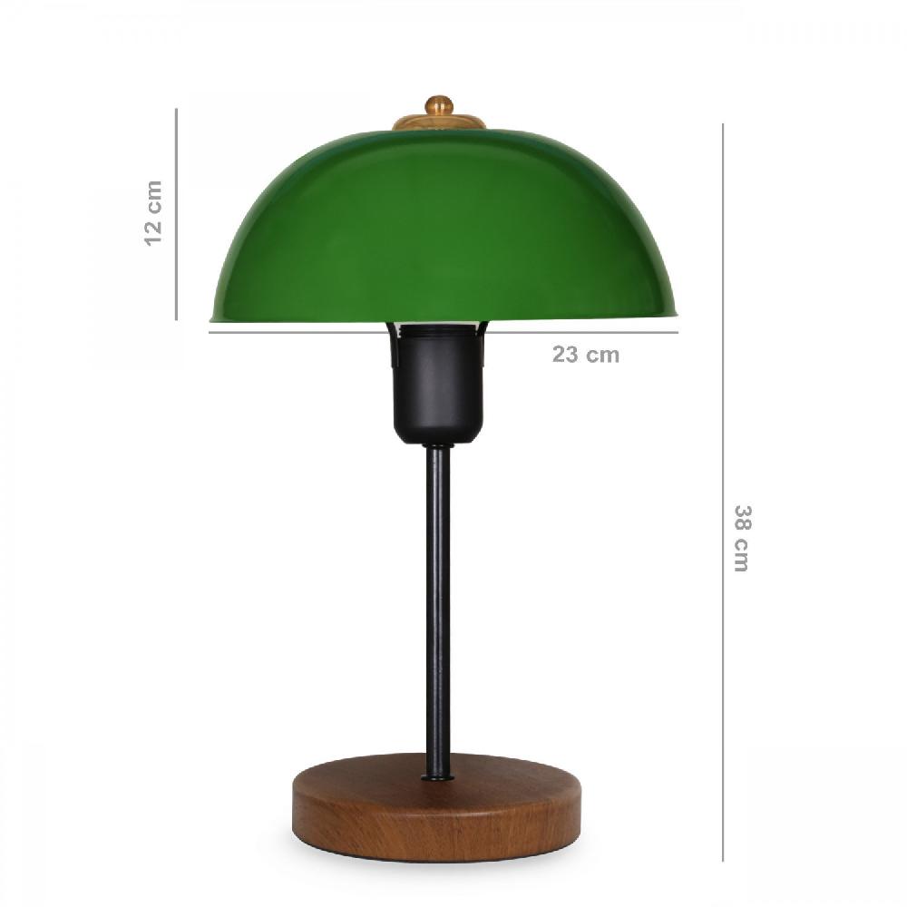 Opviq Luminara Verde: Modern Metal Glow Lamp | Opviq